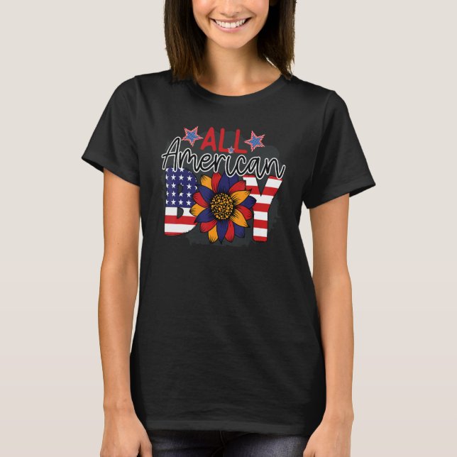 Camiseta 4th Independence Us Flag Day July4 2022 Patriotic  (Anverso)