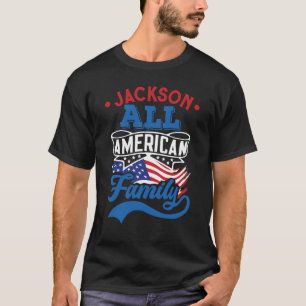 Camiseta 4th july All american family patriotic matching