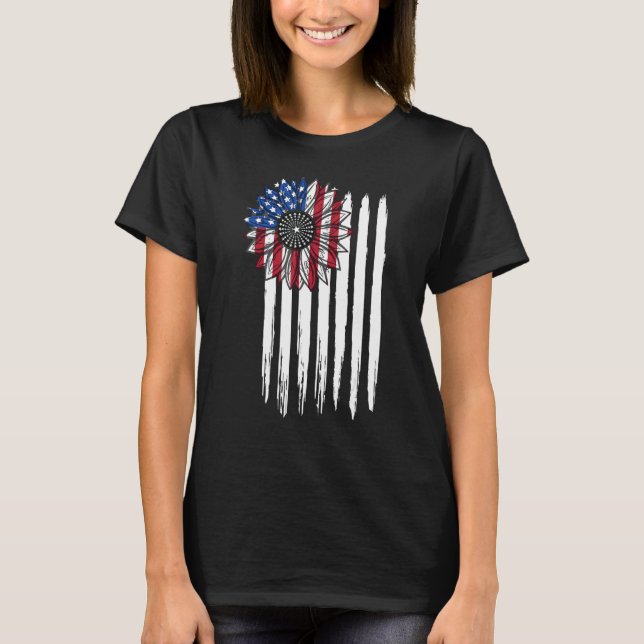 Camiseta 4th july apparel USA american flag 4th of july for (Anverso)