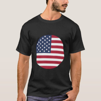 Camiseta 4Th July Usa Flag American Patriotic Minimalist