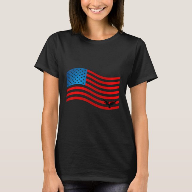 Camiseta 4th of July America Patriotic Day (Anverso)