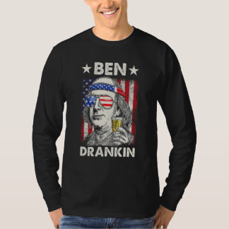 Camiseta 4th of July Ben Drankin Patriotic