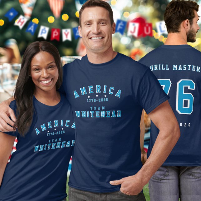 Camiseta 4th Of July Family Photos Matching Group Customize (Subido por el creador)