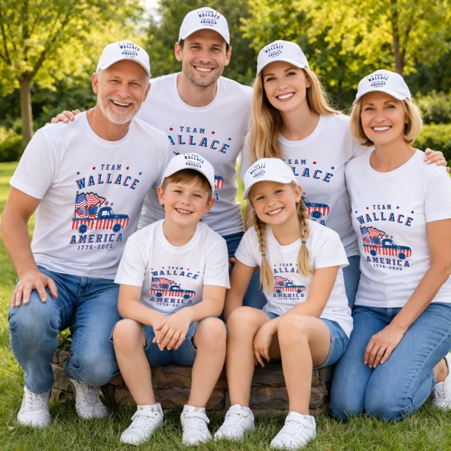 Camiseta 4th Of July Family Photos Matching Group Customize (Subido por el creador)