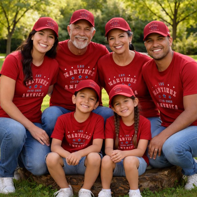 Camiseta 4th Of July Family Photoshoot Matching Customize (Subido por el creador)