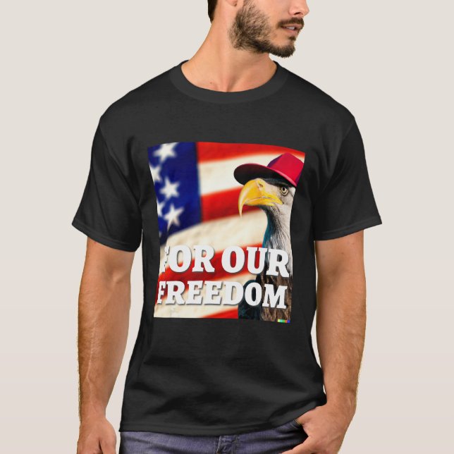 Camiseta 4th of July freedom symbol (Anverso)