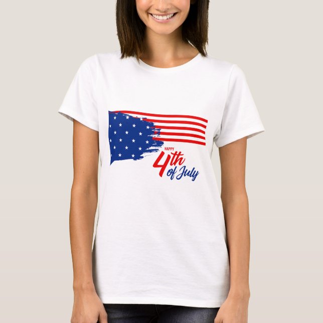 Camiseta 4th of July - Independence Day (Anverso)