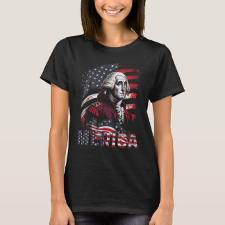 Camiseta 4th Of July Merica George Washington Men Women Ame