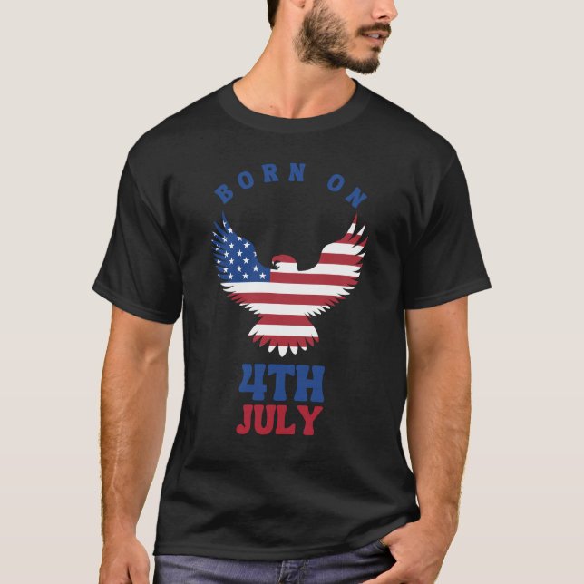 CAMISETA 4TH OF JULY PATRIOTIC INDEPENDENCE DAY 1776 (Anverso)