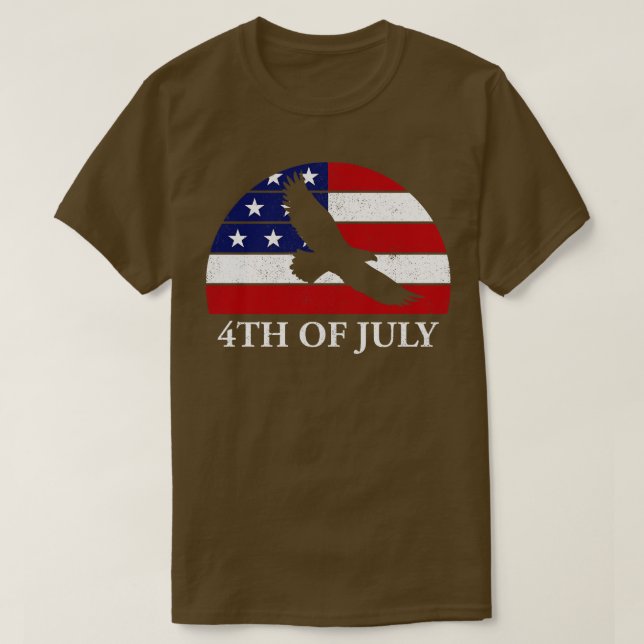 Camiseta 4th Of JULYIndependence Day (Diseño del anverso)