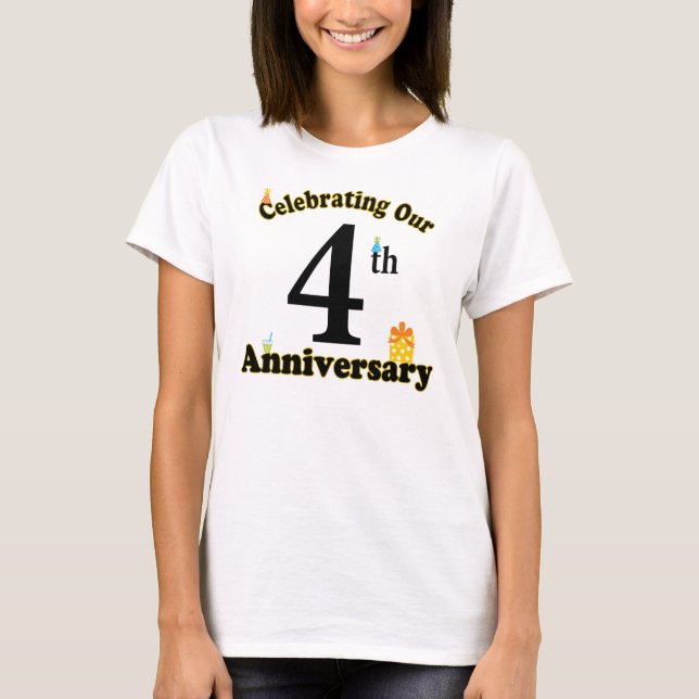 Camiseta 4to Aniversario (Anverso)
