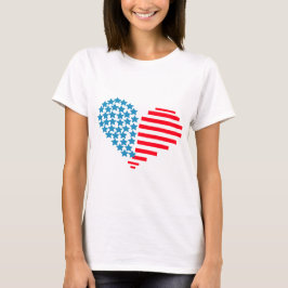 Camiseta 4to de los corazones de julio