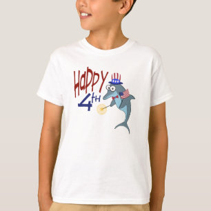 Camiseta 4to feliz del delfín de julio