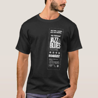 Camiseta 4to Festival nacional de los azules del jazz