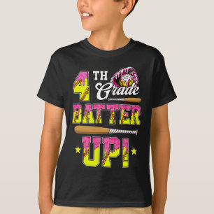 Camiseta 4to grado Butter Up Softll helado goteo Ck a la es
