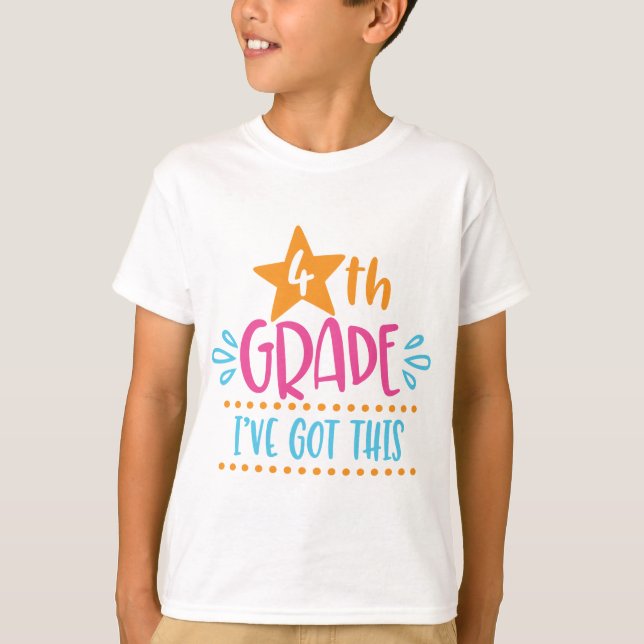 Camiseta 4to grado - tengo esto (Anverso)