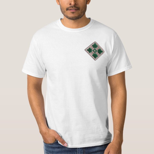 Camiseta 4tos veterinarios Iraq Vietnam de los veteranos de (Anverso)