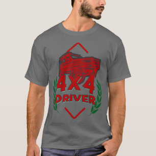 Camiseta 4X4 controlador 4WD