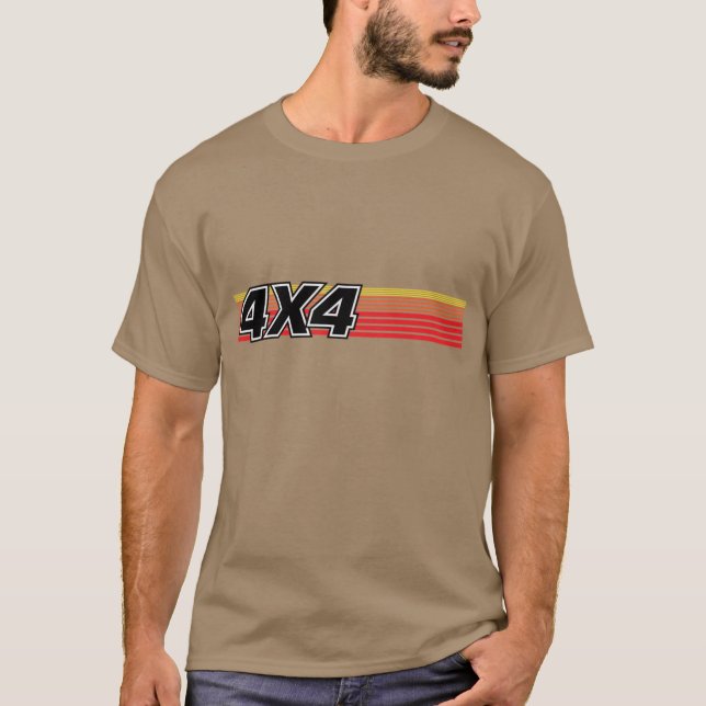 Camiseta 4X4 de los años 80 (Anverso)