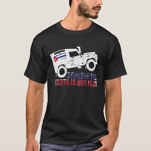 Camiseta 4x4 Earth Rover Cuba (Anverso)