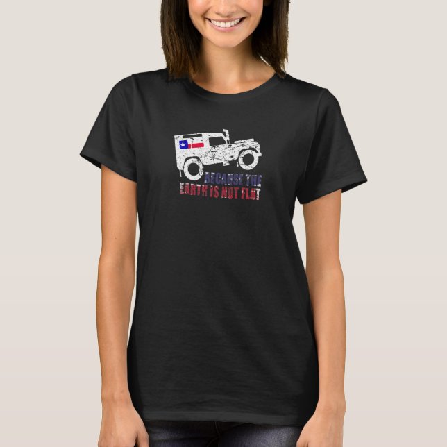 Camiseta 4x4 Earth Rover Texas (Anverso)