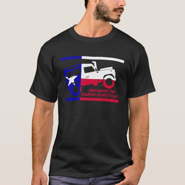 Camiseta 4x4 Earth Rover Texas (Anverso)