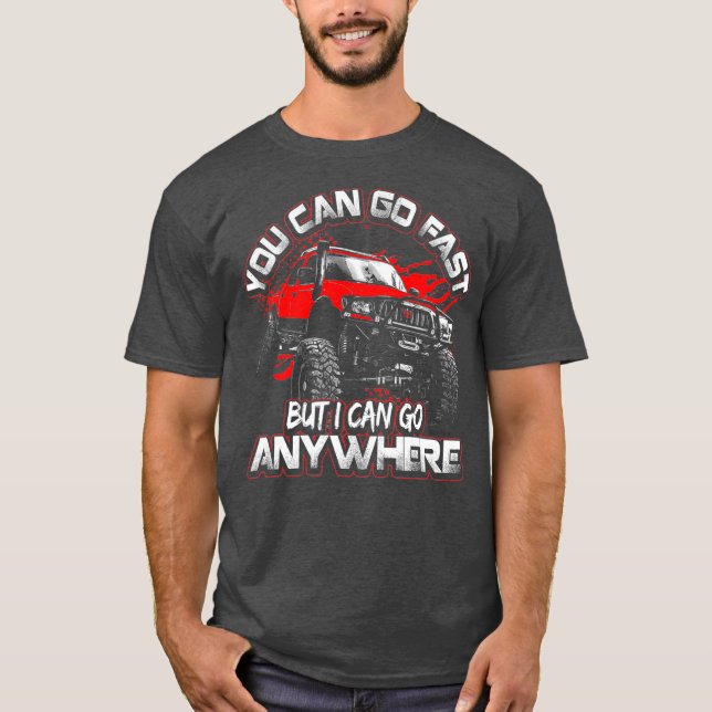 Camiseta 4X4 fuera de Road Rock Crawler Overland (Anverso)