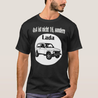 Camiseta 4x4 ist nicht 16, sondern Lada Niva Autoliebhaber
