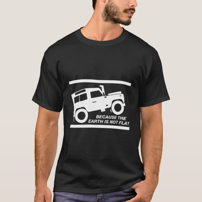 Camiseta 4X4 Land Earth Rover (Anverso)