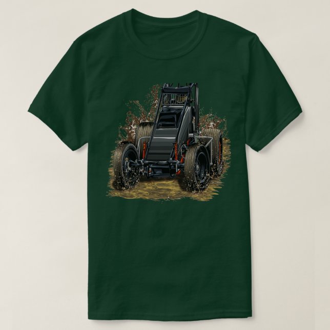 Camiseta 4X4 Monster Truck Carreras 3 (Diseño del anverso)