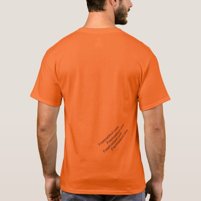 Camiseta 4x diagonal atrás (Reverso)