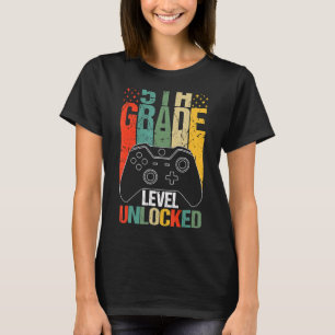 Camiseta 5º Grado Grado Jugador De Video Desbloqueado De Vu