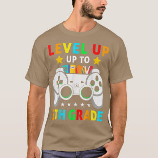Camiseta 5º Grado Hasta Videojuego Primer Día De Scho