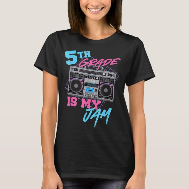 Camiseta 5º Grado: Mis Jam Divertidos Profesores (Anverso)