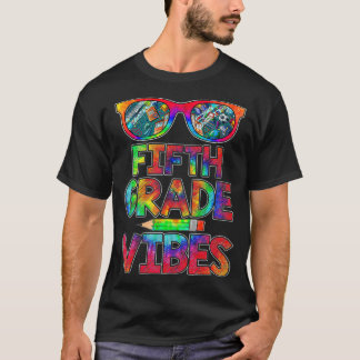 Camiseta 5º Grado Vibes De Vuelta A Los Maestros De Primer