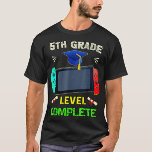 Camiseta 5º nivel Graduación completa clase de juegos 2