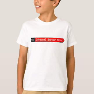 Camiseta 500 - Error de servidor interno