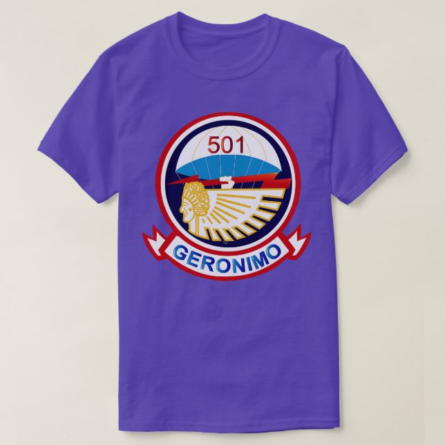 Camiseta 501 Regimiento de Infantería de Paracaídas wo Txt (Diseño del anverso)
