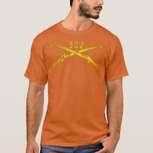 Camiseta 502ª Infantería Regt Infantry Br wo Txt