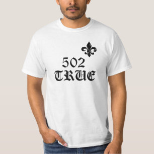 Camiseta 502 personalizado VERDADERO T