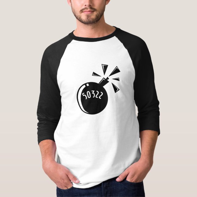 Camiseta 50322" la bomba Dot.Com " (Anverso)