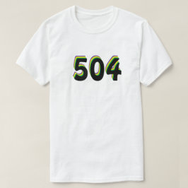 Camiseta 504 Código de área