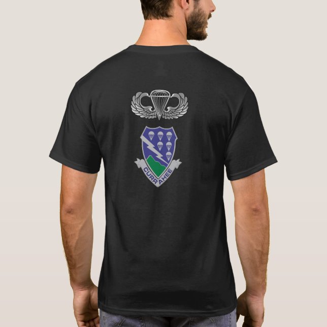 Camiseta 506.º Regimiento de Infantería de Paracaídas (Reverso)