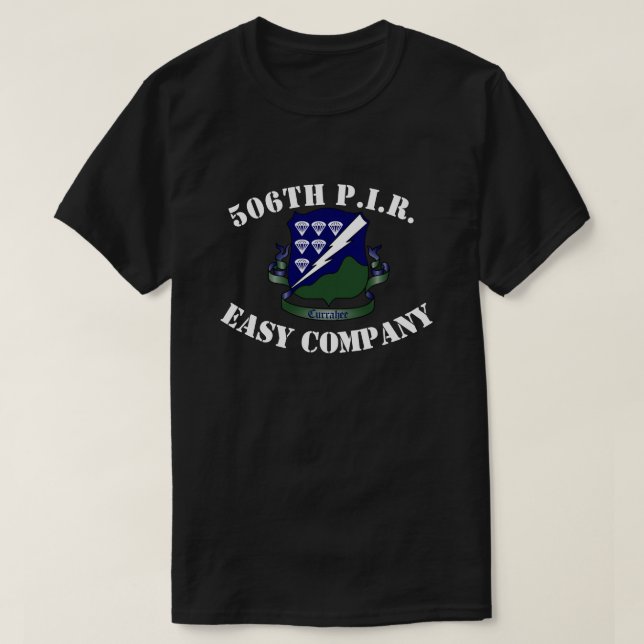 Camiseta 506o PIR Easy Company (Diseño del anverso)