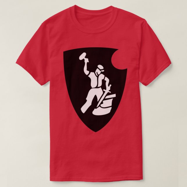 CAMISETA 507TH HEAVY TANK BATTALION (Diseño del anverso)
