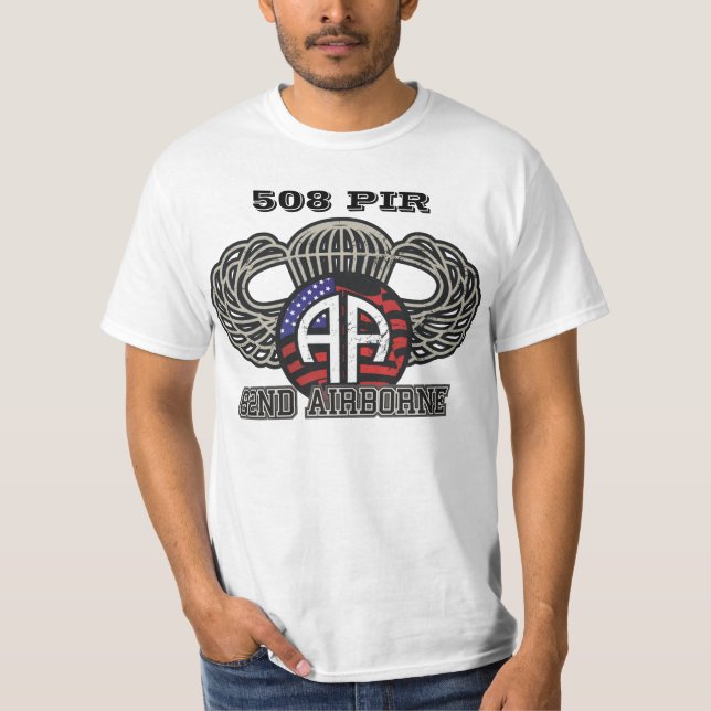Camiseta 508o División aerotransportada de PIR 82.o (Anverso)