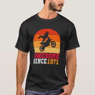Camiseta 50.ª Bicicleta Sucia De Cumpleaños Retro Vintage D