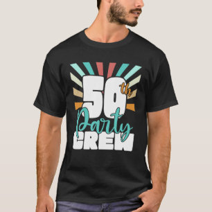 Camiseta 50.ª Brigada De Cumpleaños De La Tripulación De Fi