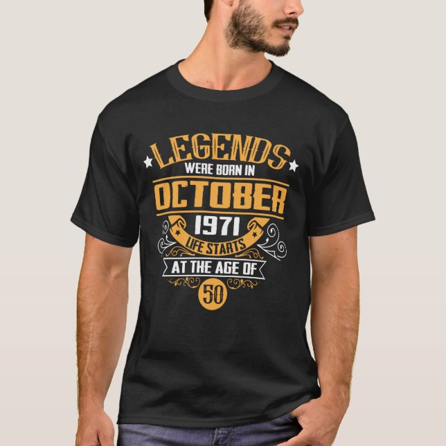 Camiseta 50.ª broma de cumpleaños para el hito (Anverso)