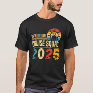 Camiseta 50.ª Carrera de Cruceros por cumpleaños 2025 Famil